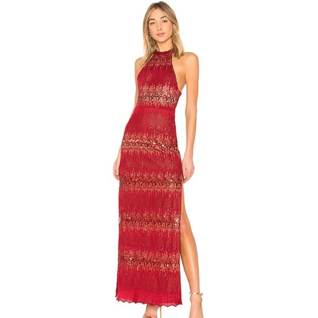 New X By Nbd X Revolve Yara Sequin Gown